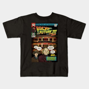 Back to the Future 3 (Culture Creep) Kids T-Shirt